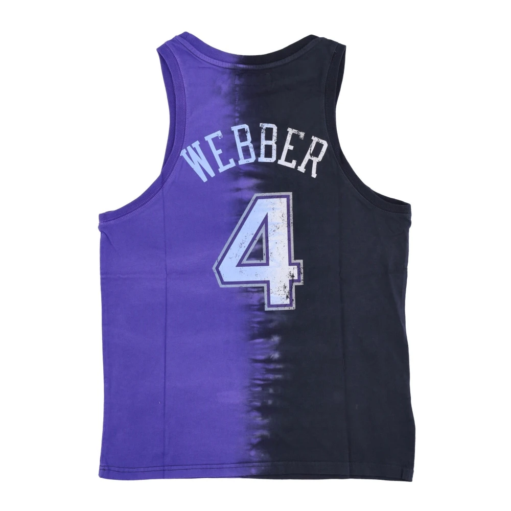 Mitchell & Ness NBA Tie Dye Tank Chris Webber Multicolor Heren
