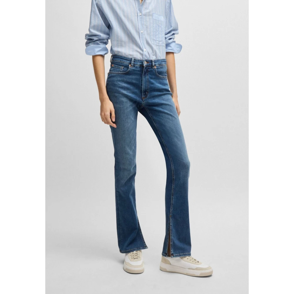 Hugo Boss Dames Roze Jeans Blue Dames
