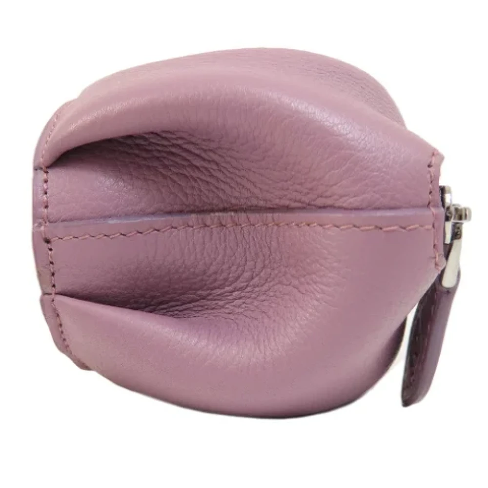 Loewe Pre-owned Leather home-office Purple Dames