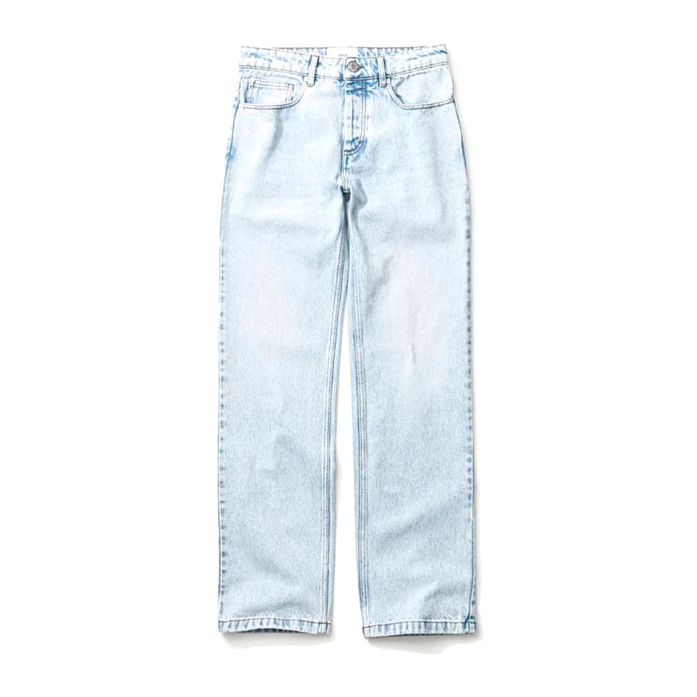 Ami Paris Klassieke Denim Jeans voor dagelijks gebruik Blue Heren
