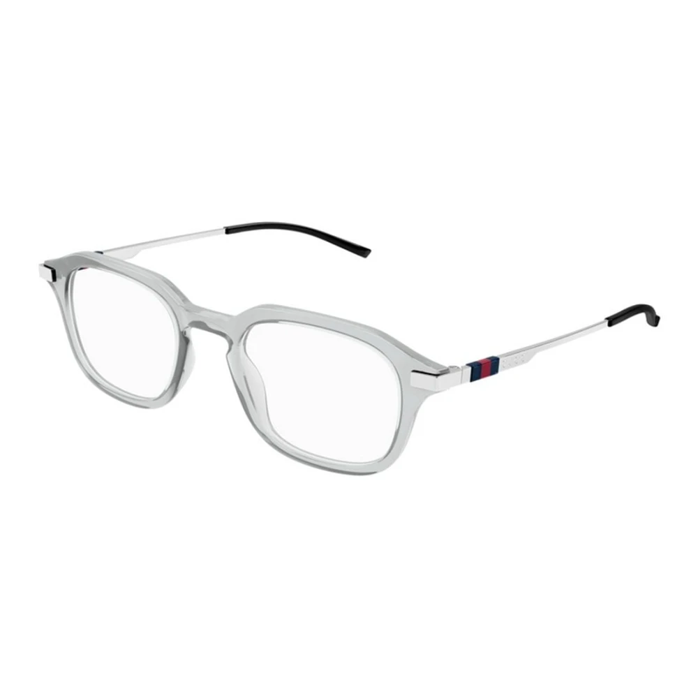 Gucci Men's Gray Glasses, 49 Mm, Optical Frame