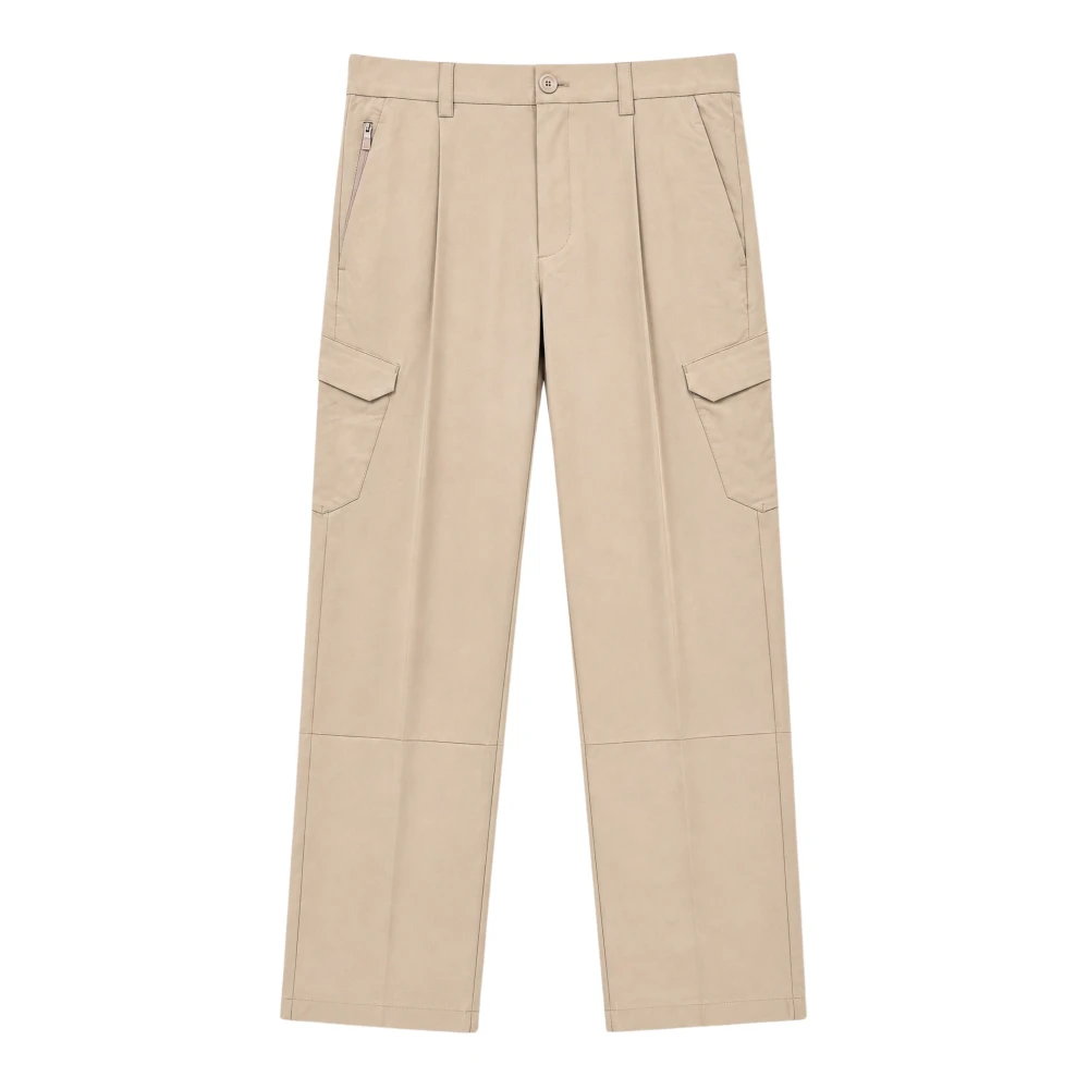 Herno Uomo Beige - Straight Pantaloni - Trousers - L