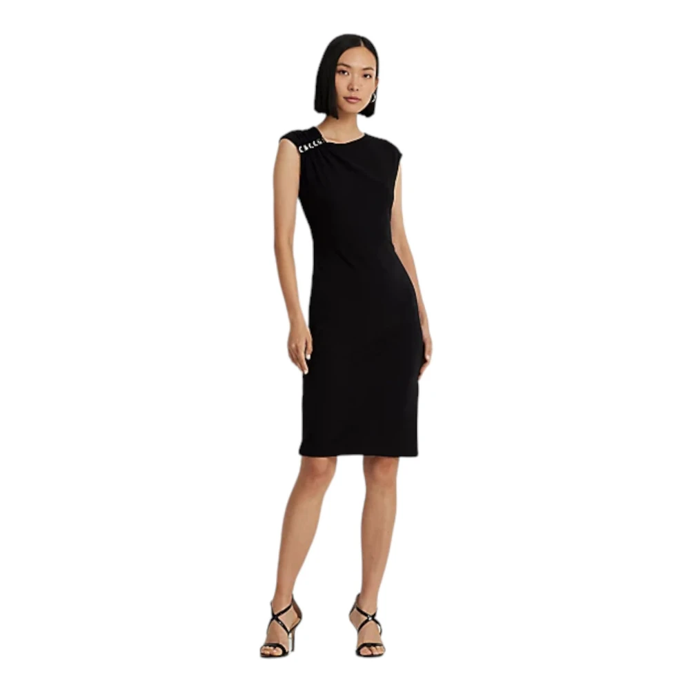 Ralph Lauren Korte Jurk Black Dames
