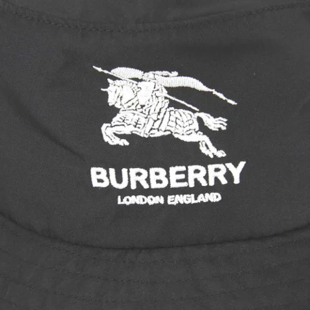Burberry Vintage Pre-owned Fabric hats Black Dames