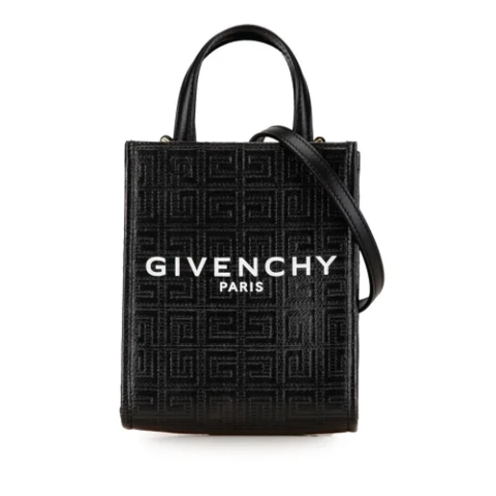 Givenchy Pre-owned Leather handbags Black Dames
