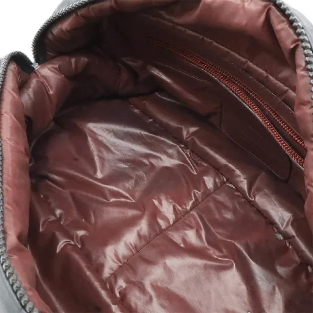 Chanel Vintage Pre-owned Nylon clutches Black Dames