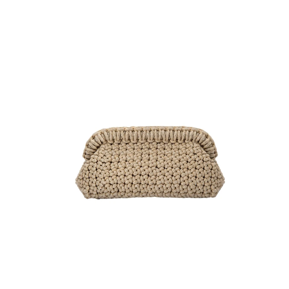 Hibourama Clutch Medium Yellow Dames
