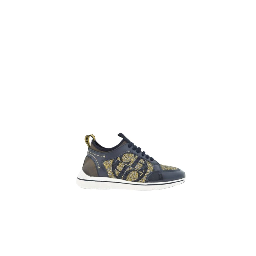 Carolina Herrera Groene en Zwarte Stone Sneakers Dames Schoenen Veelkleurig Multicolor