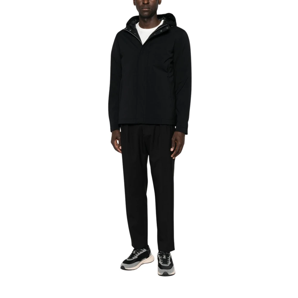 Herno Coats Black - Male - Winter Jackets - Black - Xl - Jackets