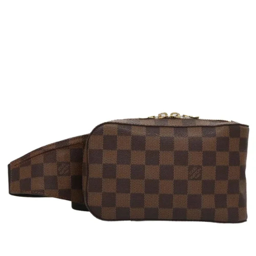 Louis Vuitton Vintage Pre-owned Canvas shoulder-bags Brown Dames