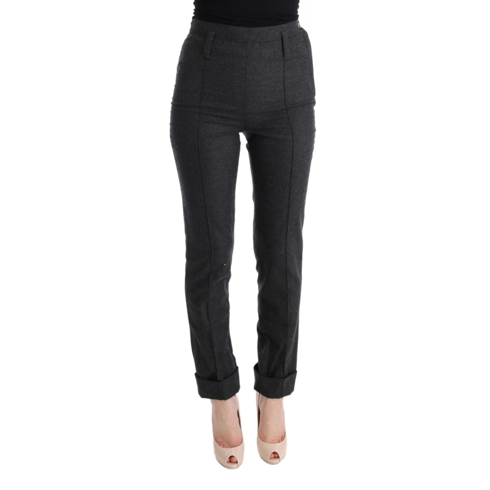Ermanno Scervino Women's Gray Casual Skinny Trousers - Skinny Trousers - M - Trousers