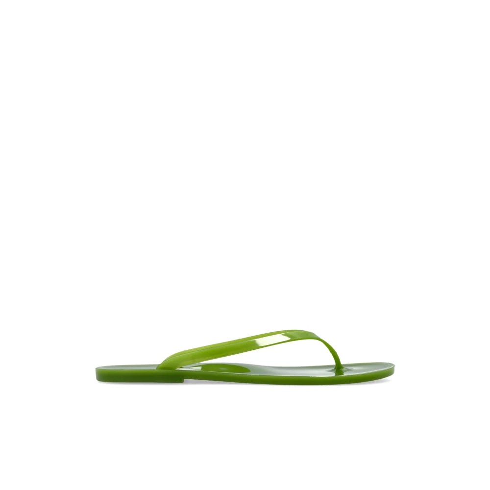 Christopher Esber Jo Rubber Flip-Flops - Female - Flip Flops - Green - 3 Uk - Shoes