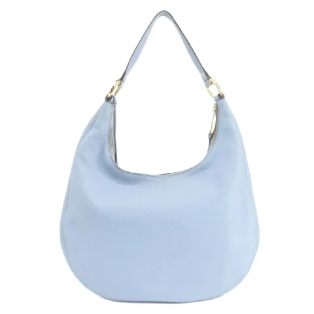 Michael Kors Pre-owned Leather shoulder-bags Blue Dames
