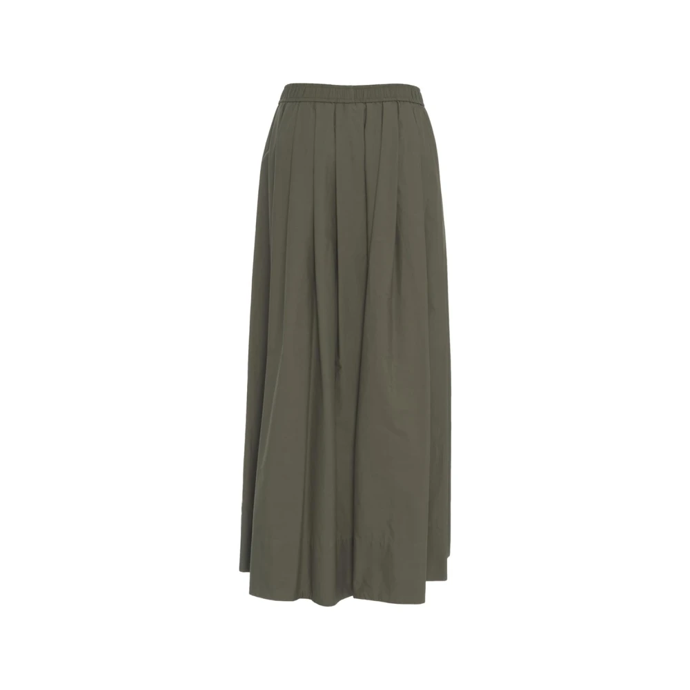 8pm Groene Maxi Rok Wijd Uitlopend Green Dames