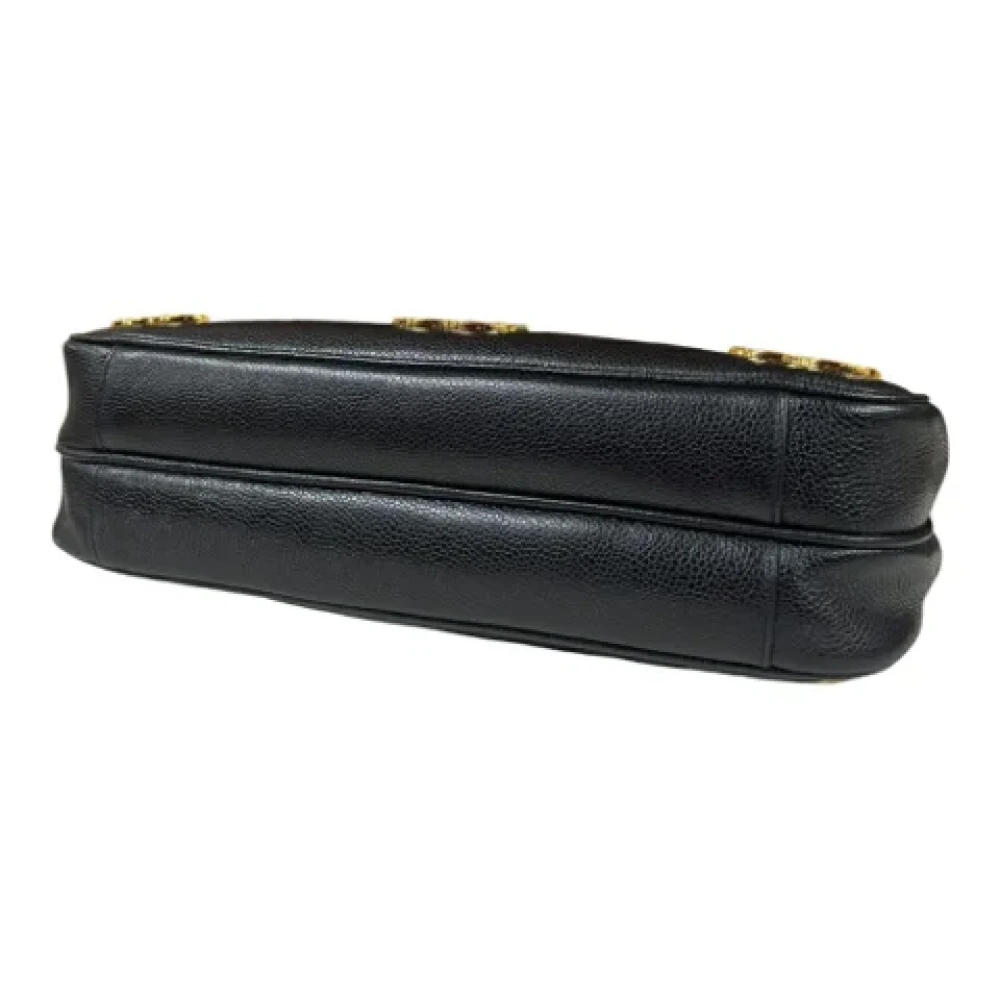 Chanel Vintage Pre-owned Leather chanel-bags Black Dames