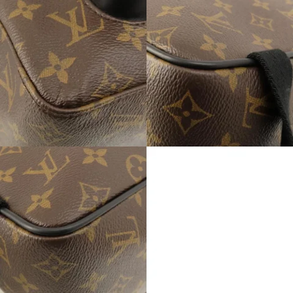 Louis Vuitton Vintage Pre-owned Canvas backpacks Brown Heren