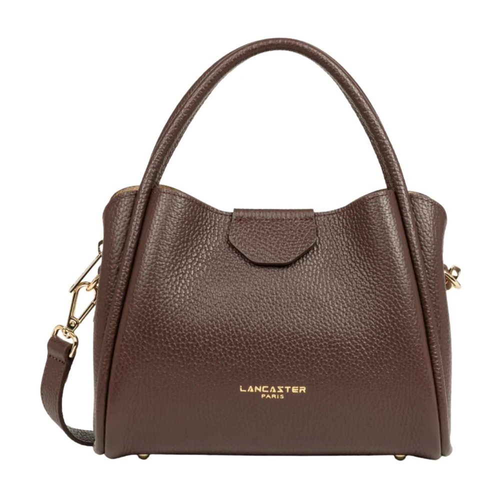 Lancaster Brown Handbags, Female, One Size, Ida Double Handbag