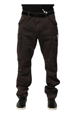 Brun Cargo Tapered Byxor