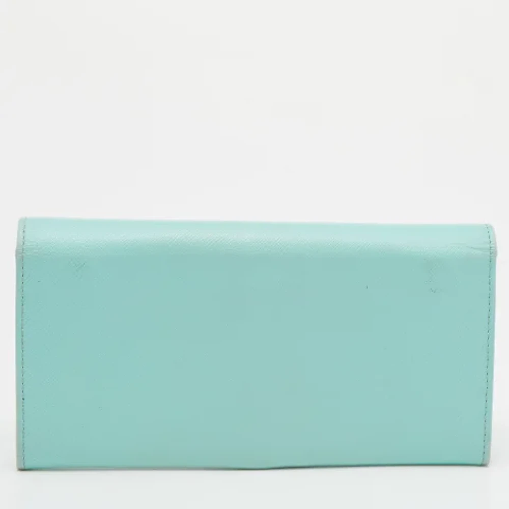 Salvatore Ferragamo Pre-owned Leather wallets Green Dames