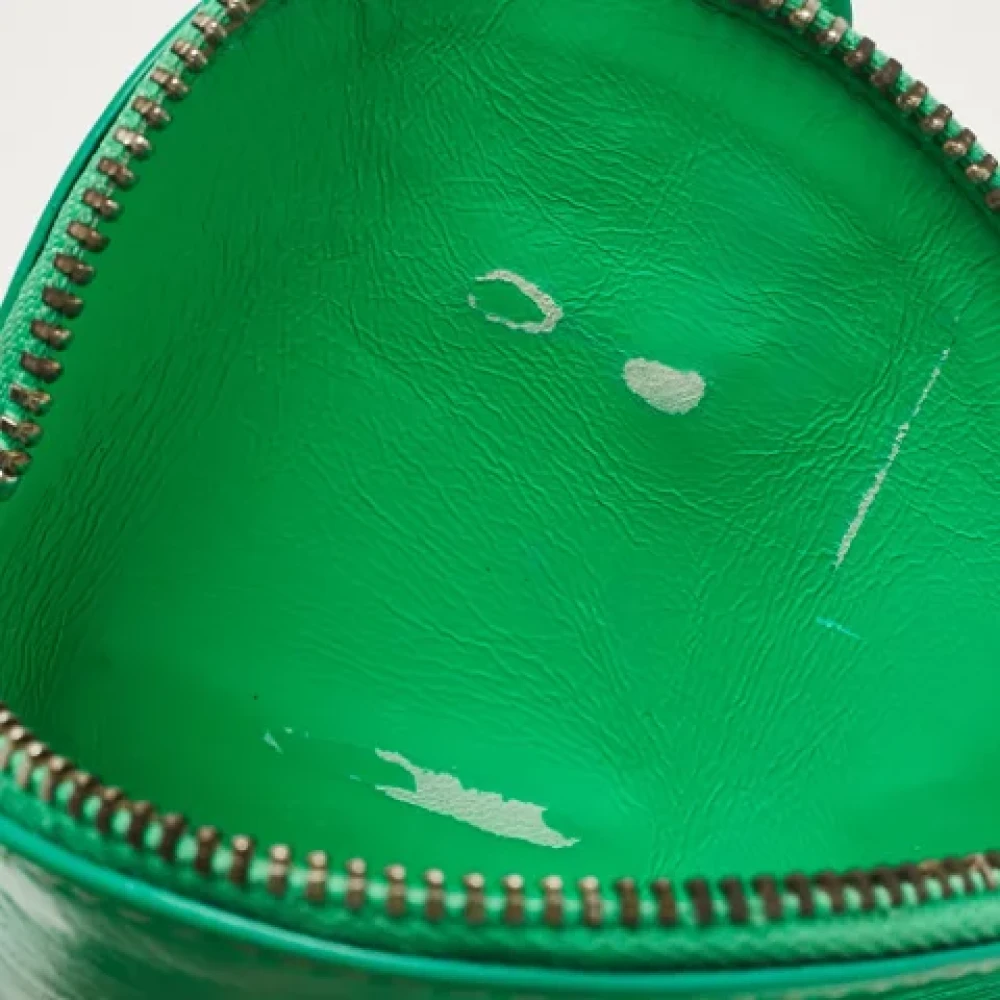 Jacquemus Pre-owned Leather wallets Green Dames