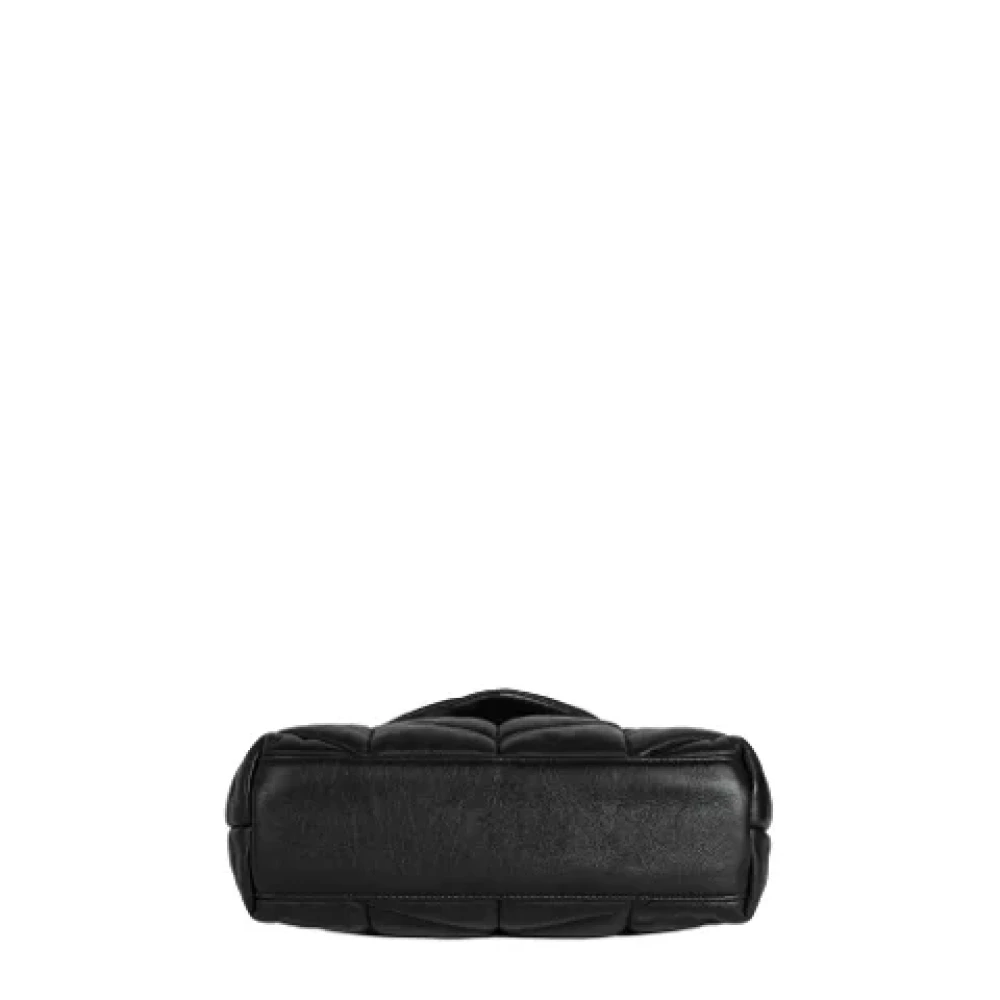 Yves Saint Laurent Vintage Pre-owned Leather crossbody-bags Black Dames