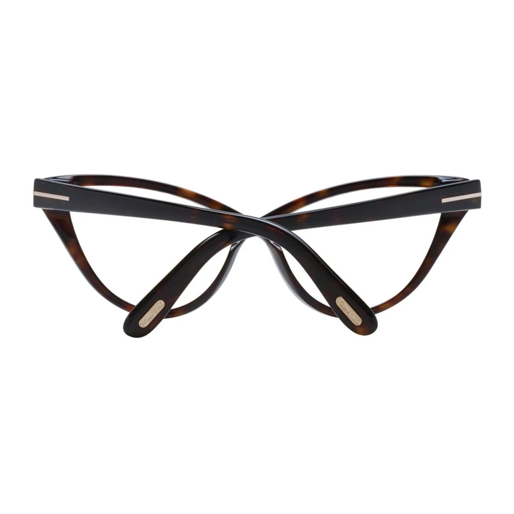 Tom Ford Bruine Cat Eye Optische Frames met Blauw Filter Brown Dames
