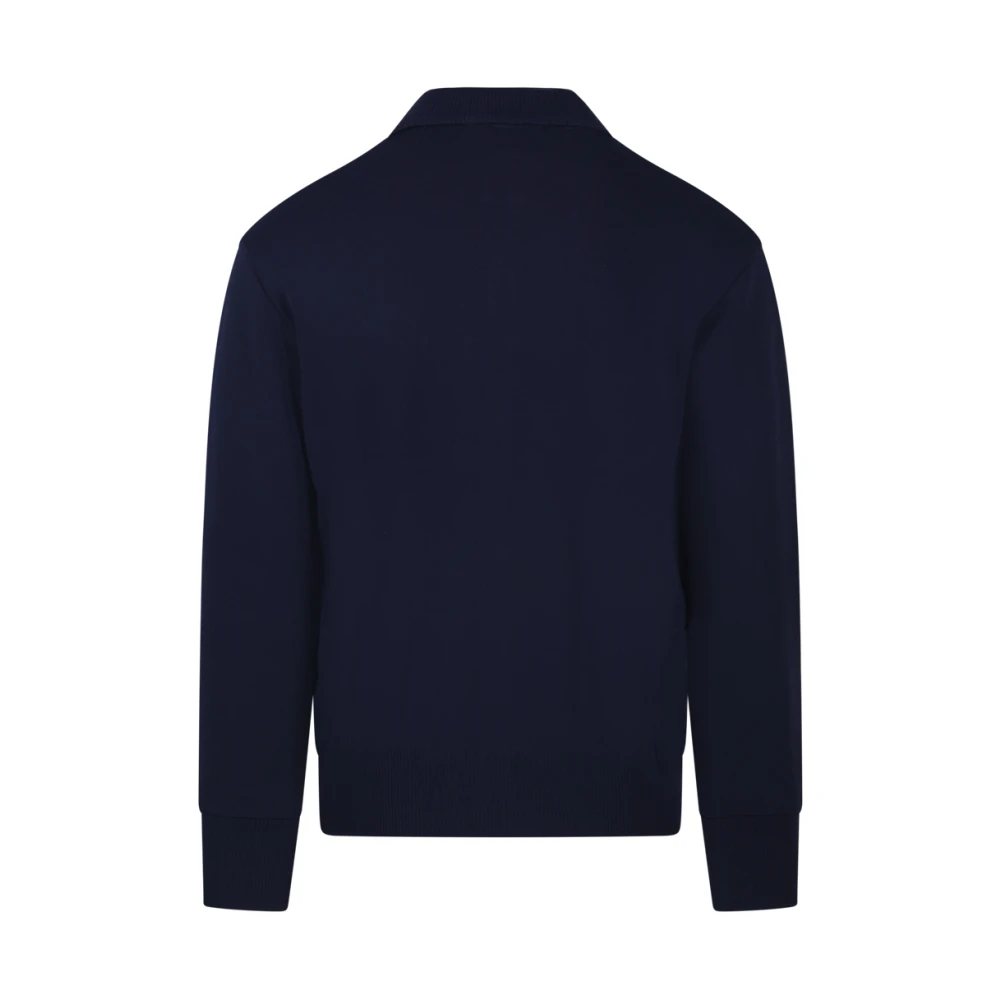 Autry Blauwe Denim Jack voor Mannen Blue Heren
