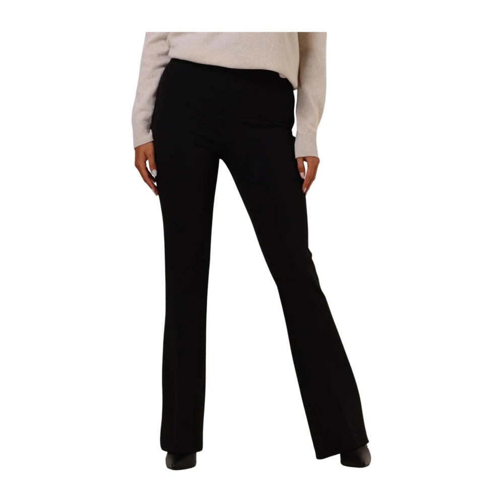 Twinset Zwarte Elegante Pantalon voor Vrouwen Black Dames