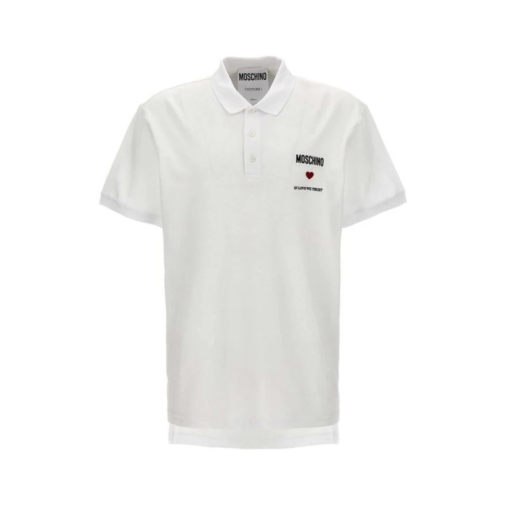 Moschino Vit Couture Cotton Pikétröja