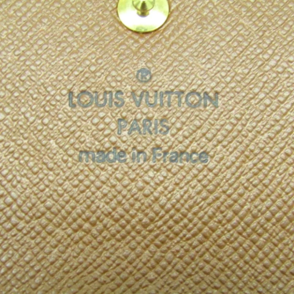 Louis Vuitton Vintage Pre-owned Fabric key-holders Brown Dames