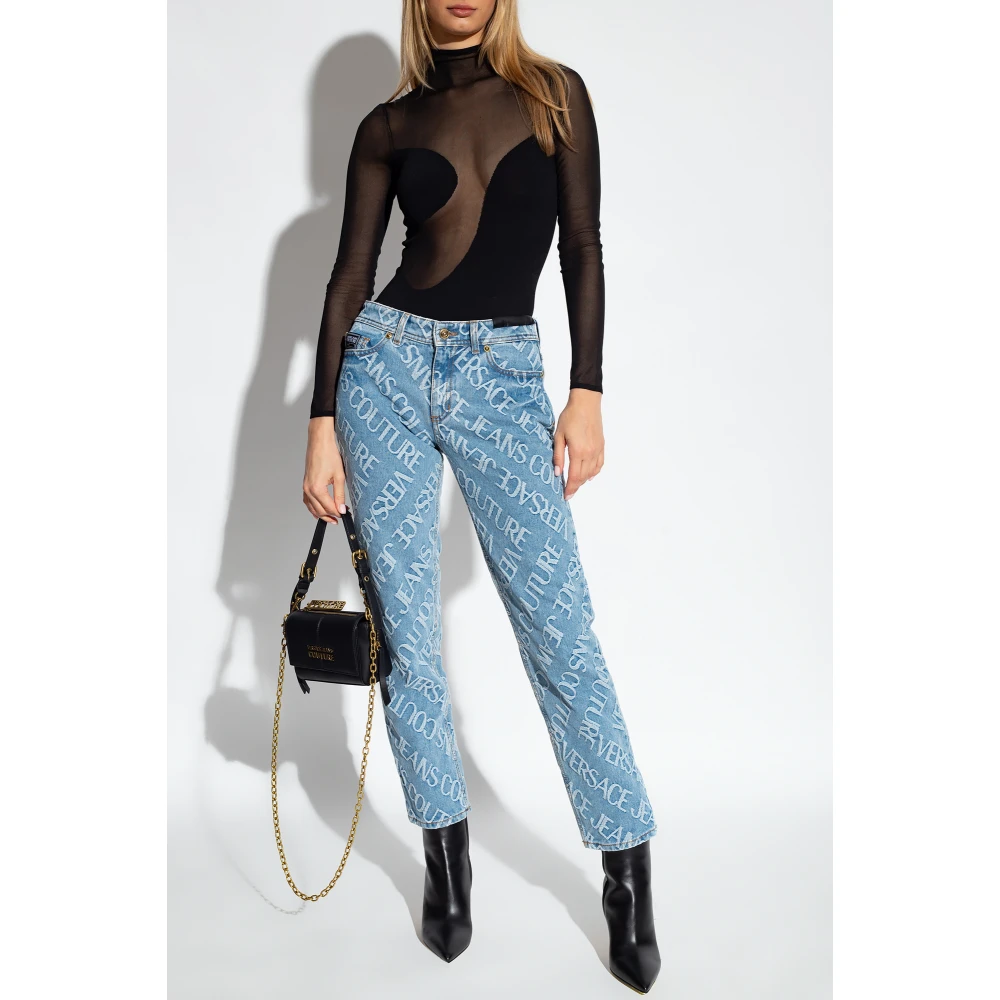 Versace Jeans Couture Straight leg jeans Blue Dames