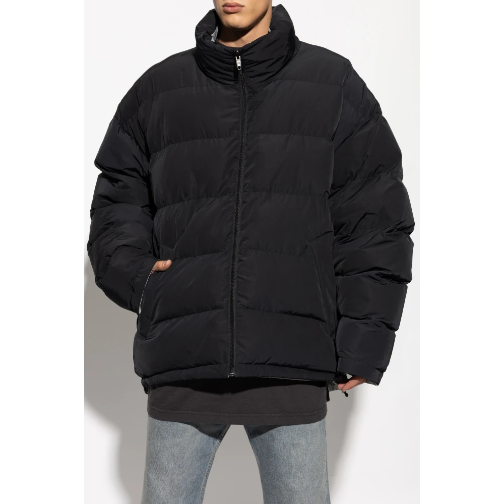 Balenciaga Omkeerbare gewatteerde jas Black Heren