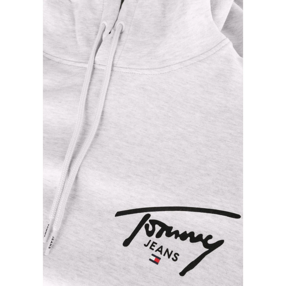 Tommy Jeans Heren Grafische Hoodie Gray Heren