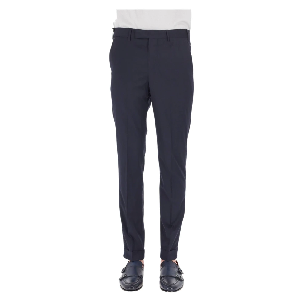 Pt Torino Uomo Blu - Slim-Fit Pantaloni - Trousers - 2XL