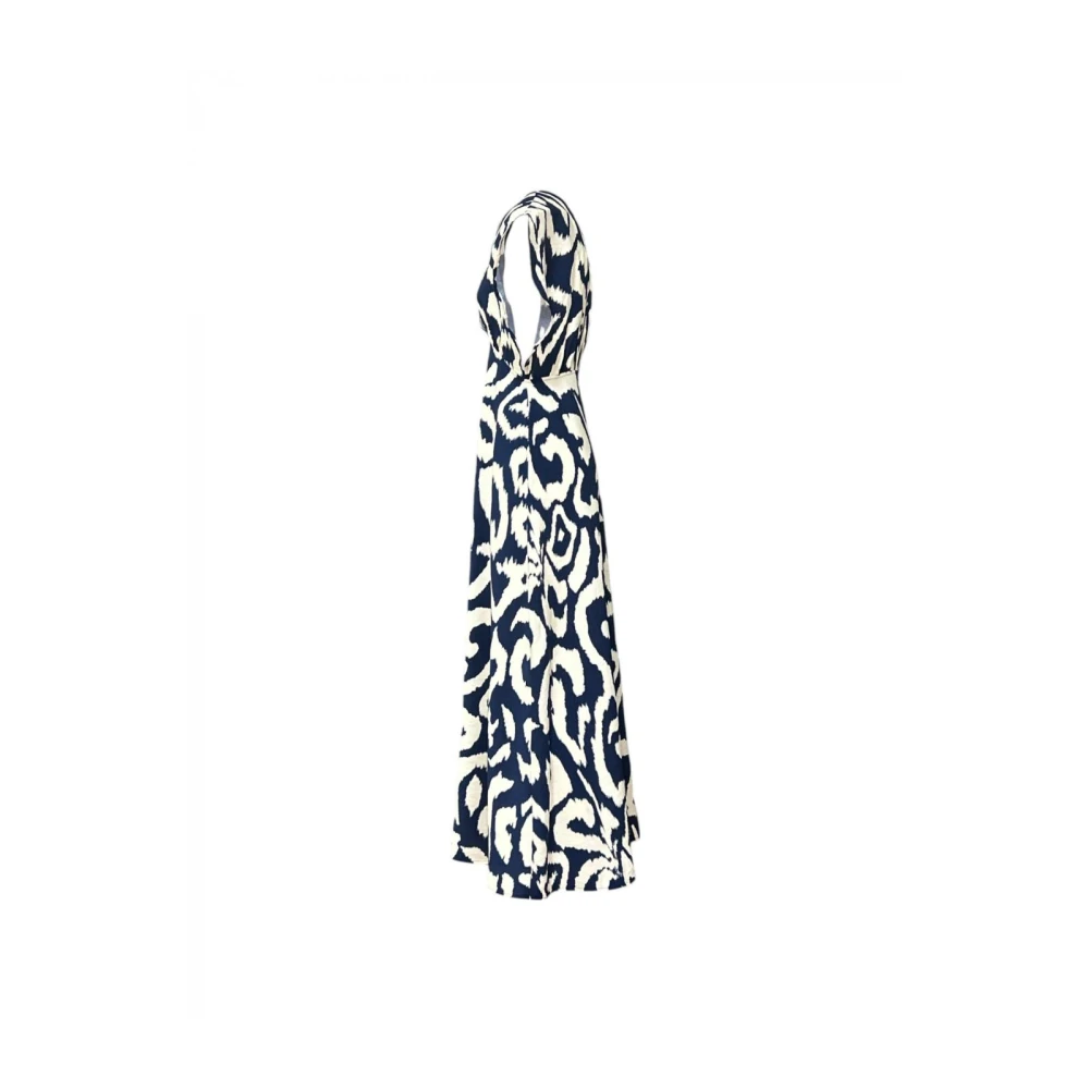 Molly Bracken Gedrukte Viscose Maxi Jurk Multicolor Dames