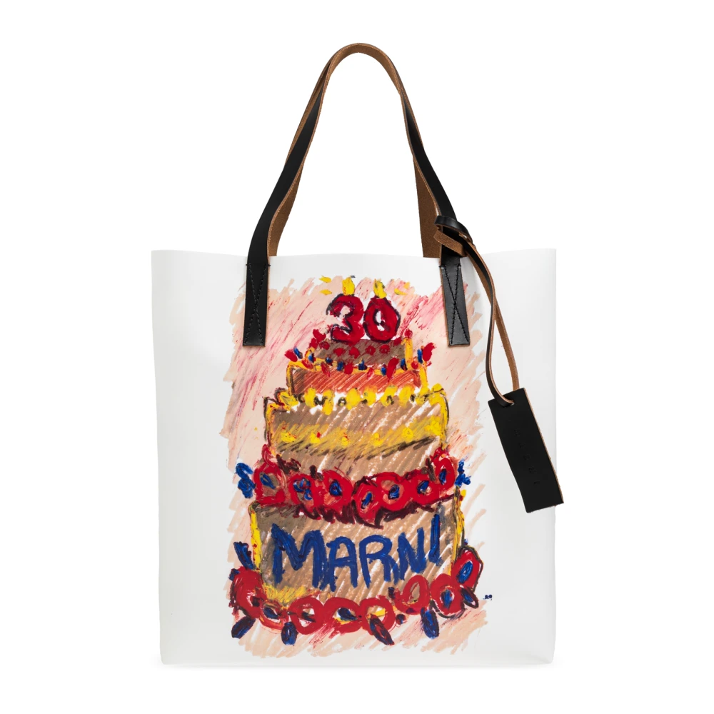 Marni Tas type Shopper Multicolor Dames