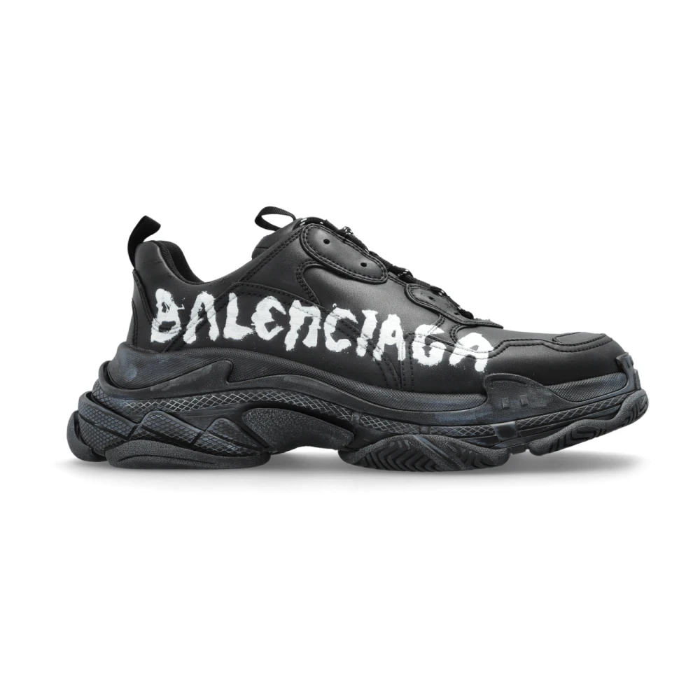 Balenciaga Triples S sneakers Heren Schoenen Zwart