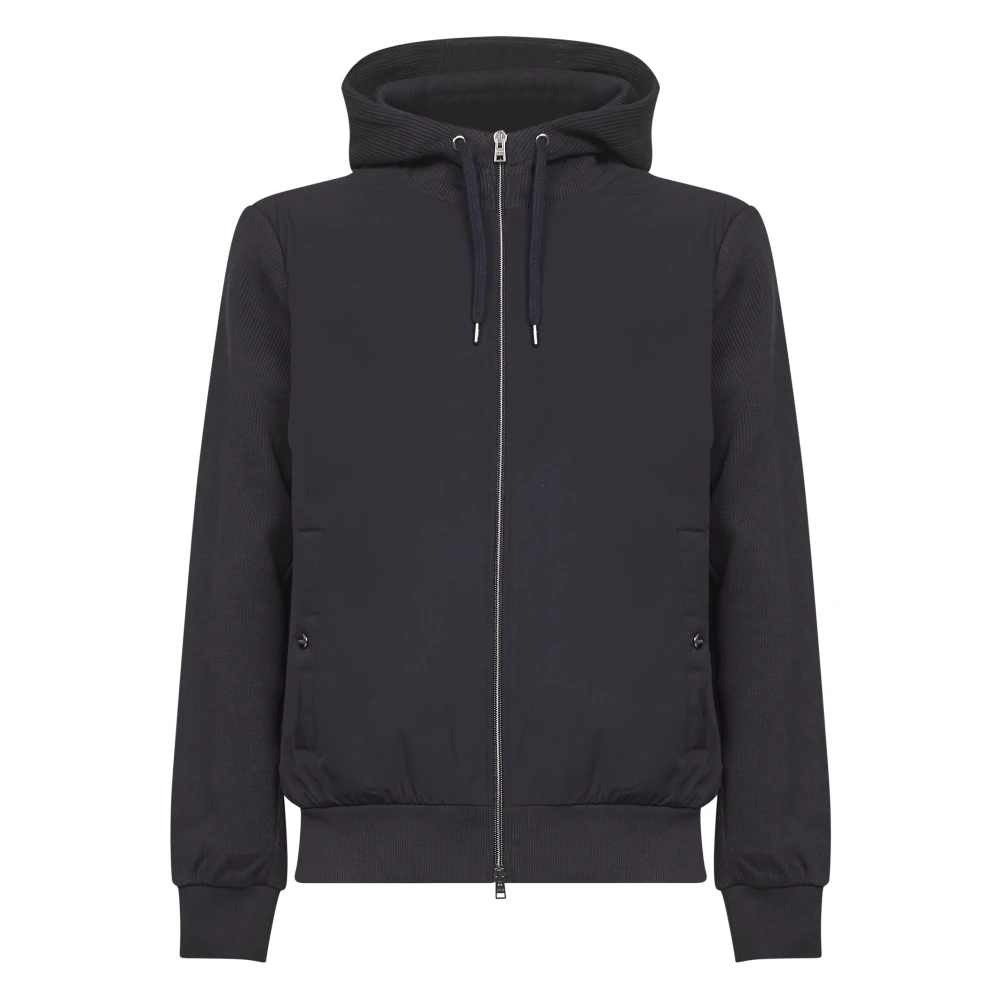 Herno Herren Blau Sweatshirts & Hoodies, Sgröße: