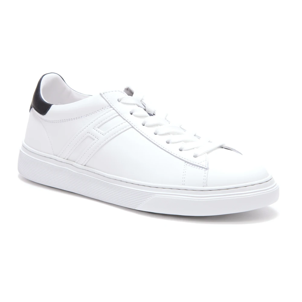 Hogan Witte Leren Sneakers voor Heren White Heren