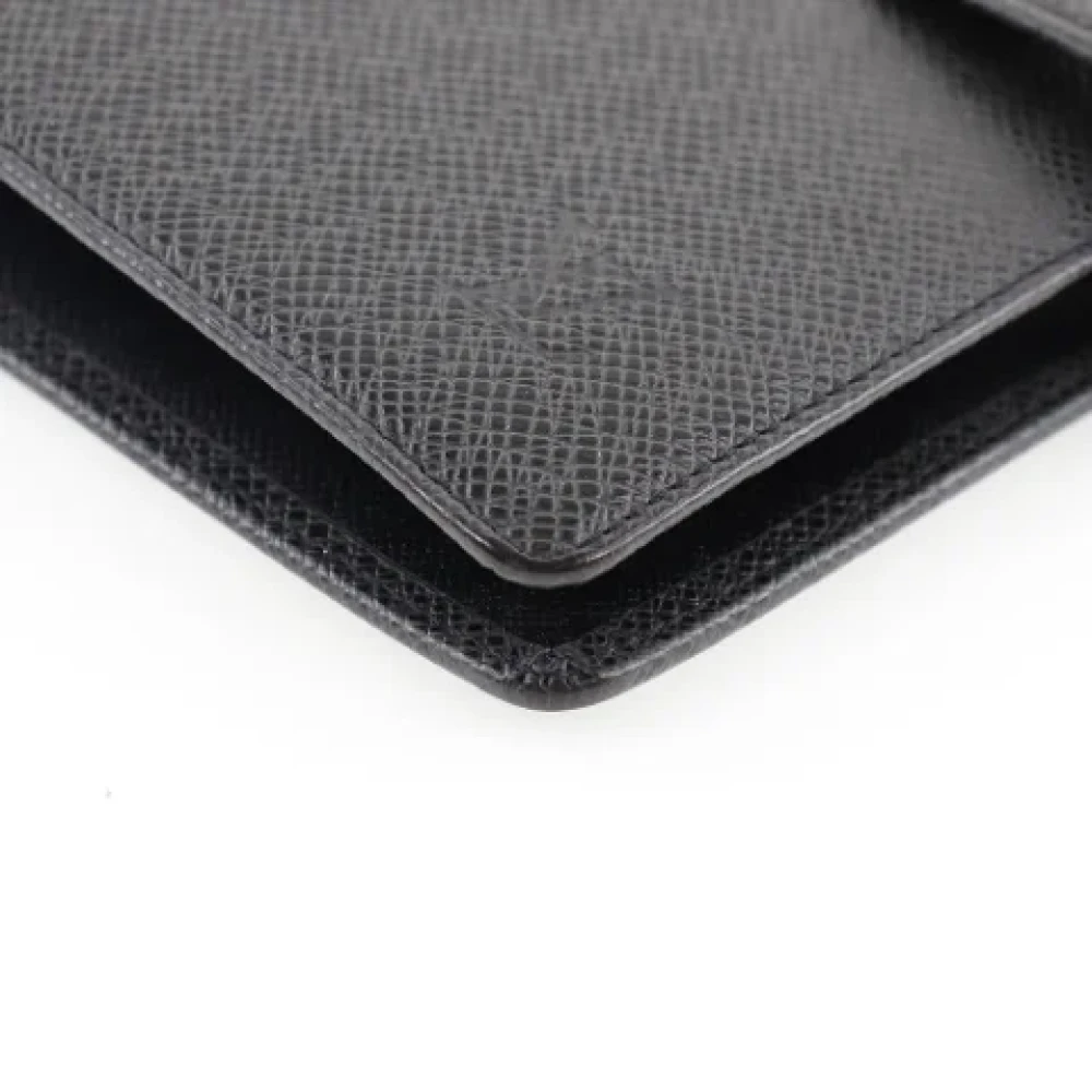Louis Vuitton Vintage Pre-owned Fabric home-office Black Dames