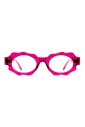 lunettes-ovales-fuchsia-verre-clair