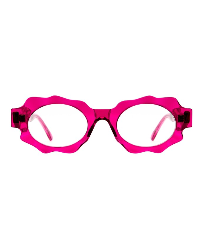 lunettes-ovales-fuchsia-verre-clair