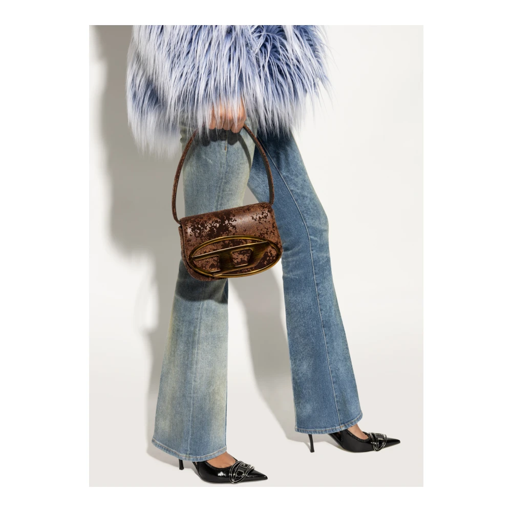 Diesel Schoudertas 1DR Brown Dames