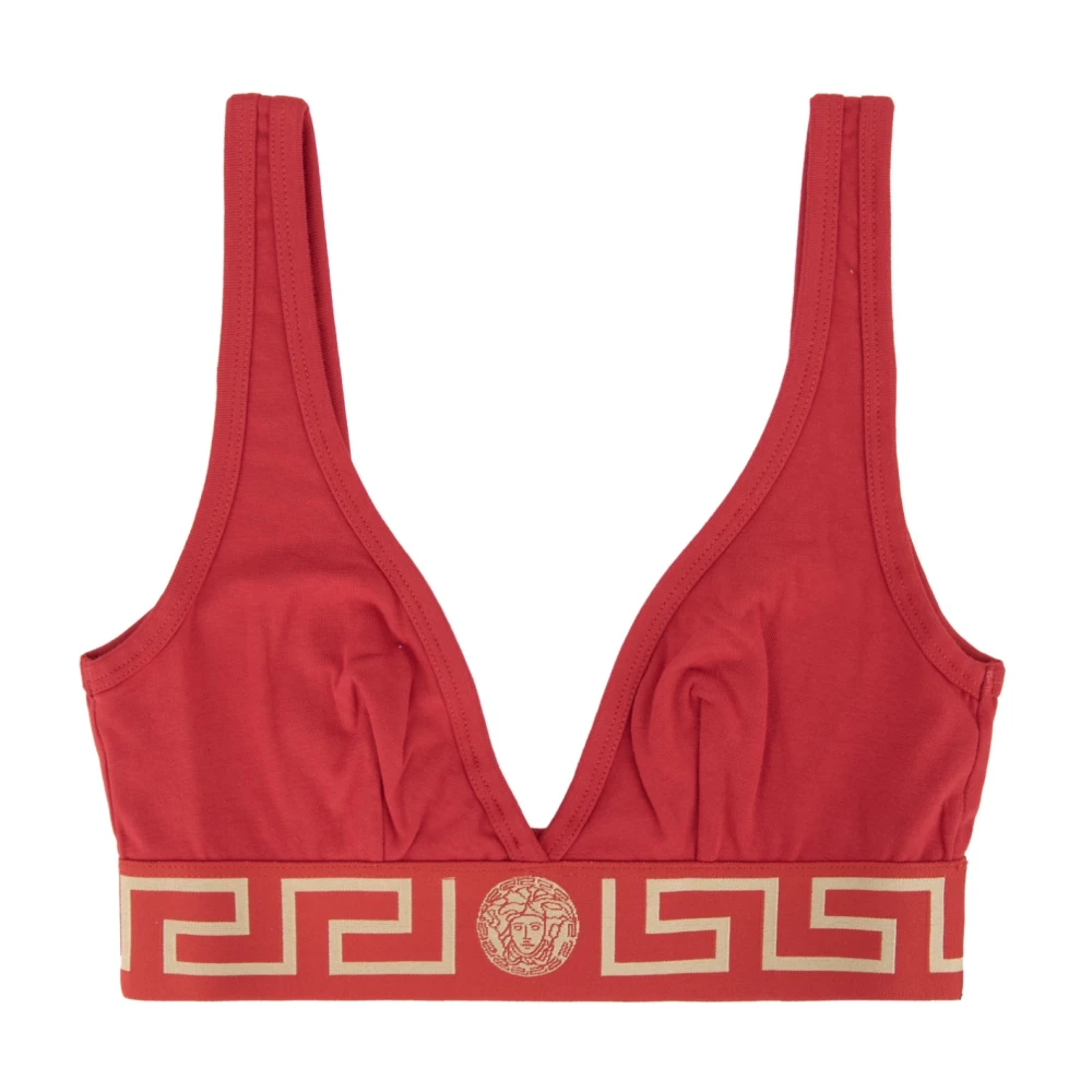 Versace Dames Haakbeha Griekse Stijl Red Dames
