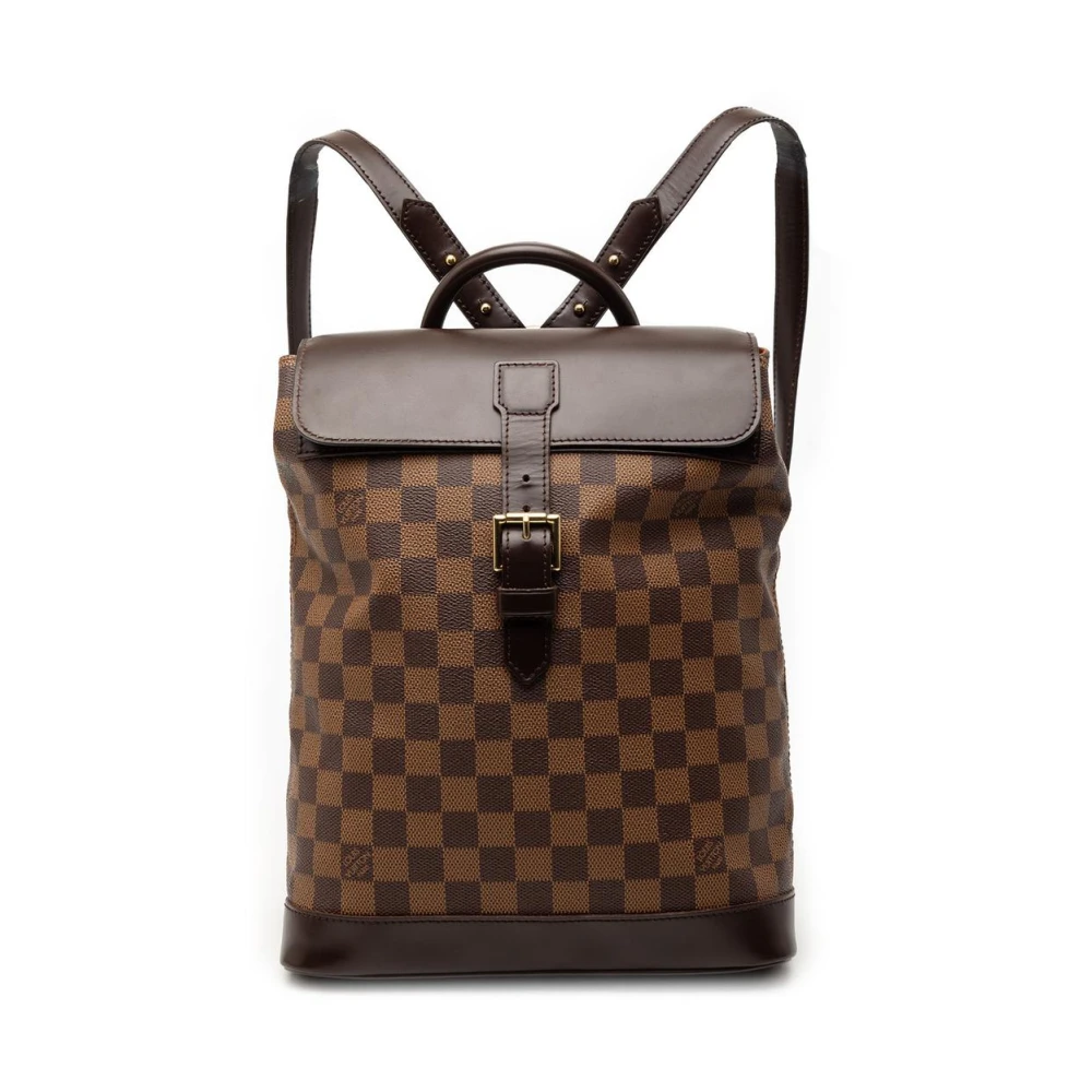 Louis Vuitton Vintage Women's Brown Pre-Owned Convertible Backpack
