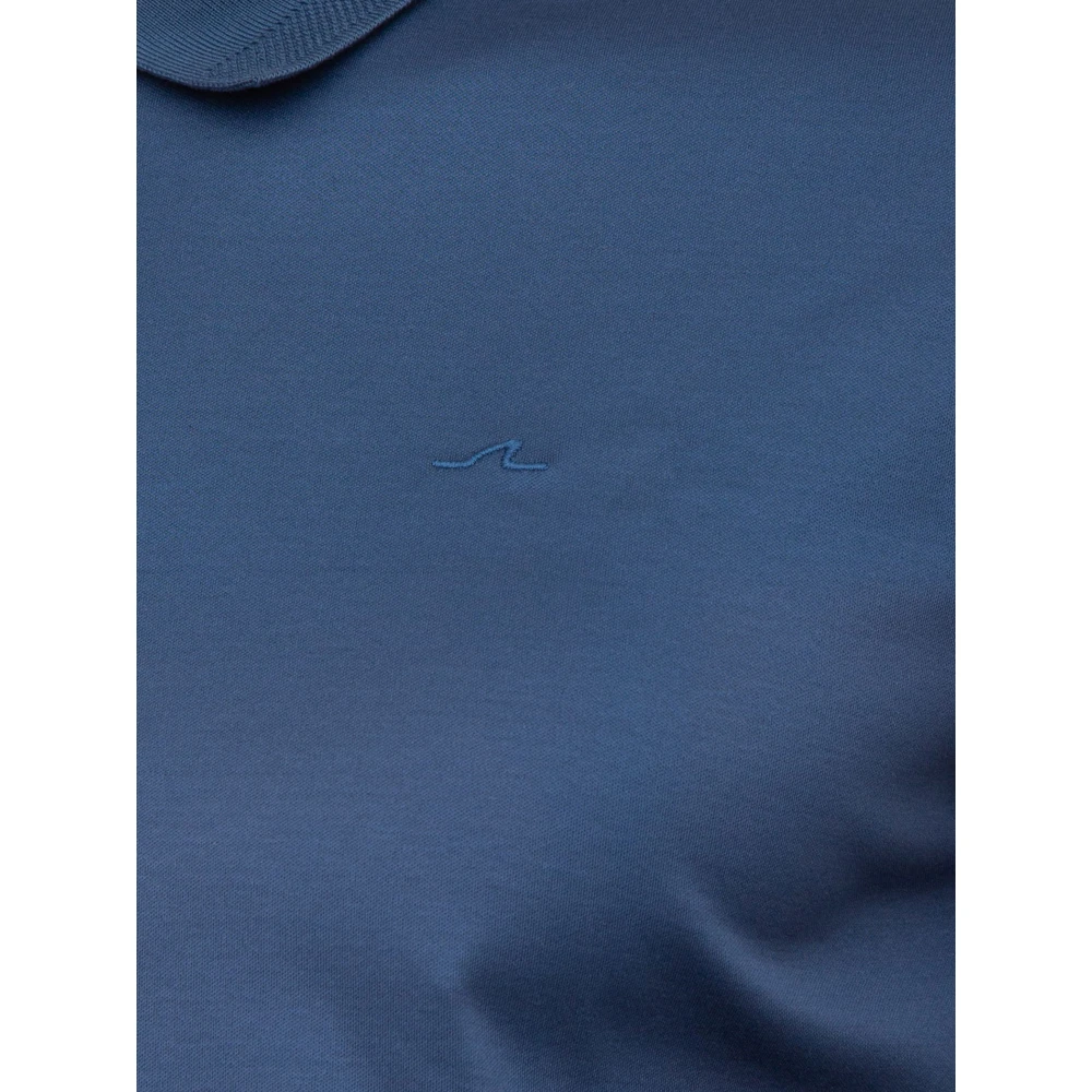 PAUL & SHARK Blauwe Katoenen Polo Blue Heren