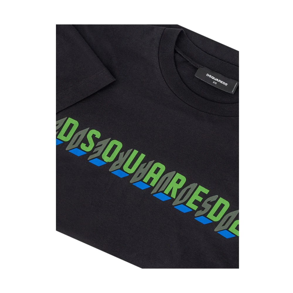 Dsquared2 Zwart T-shirt Black Heren