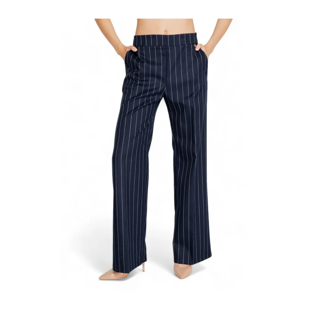 RINASCIMENTO Wijde broek Blue Dames
