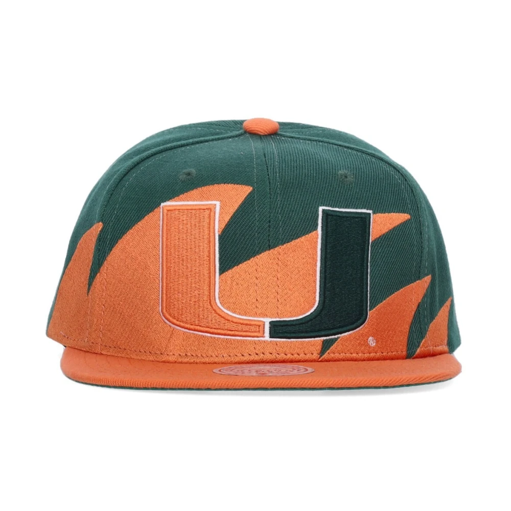 Mitchell & Ness Ncaa Sharktooth Snapback Cap Green Heren