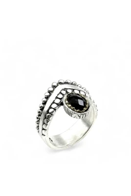 925 Silver Onyx Ring